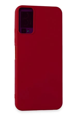 General Mobile GM 23 Kılıf First Silikon - Kırmızı