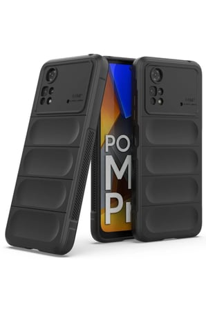Xiaomi Poco M4 Pro 4G Uyumlu Kılıf Optimum Silikon - Siyah