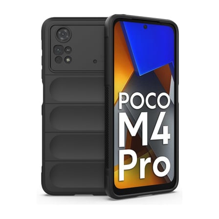 Xiaomi Poco M4 Pro 4G Uyumlu Kılıf Optimum Silikon - Siyah