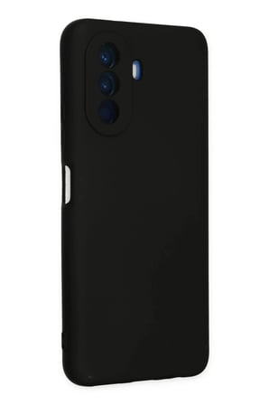 Nova Y70 Kılıf Nano içi Kadife Silikon - Siyah