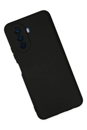 Nova Y70 Kılıf Nano içi Kadife Silikon - Siyah