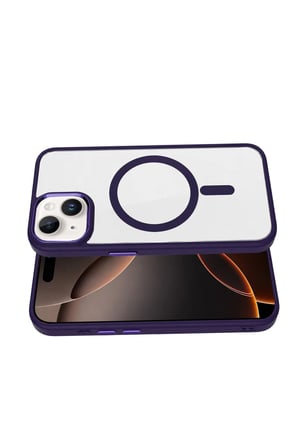Joko Apple iPhone 14 Uyumlu Terea Magsafe Kapak - Derin Mor