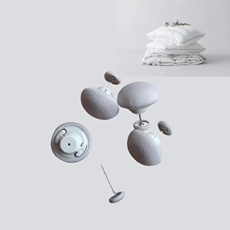 Yorgan,Nevresim,Battaniye Sabitleyici(4ADET)- Mantar