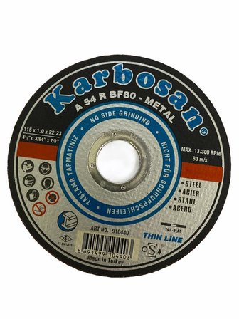 115X1,0X22 Thinline Metal Kesici