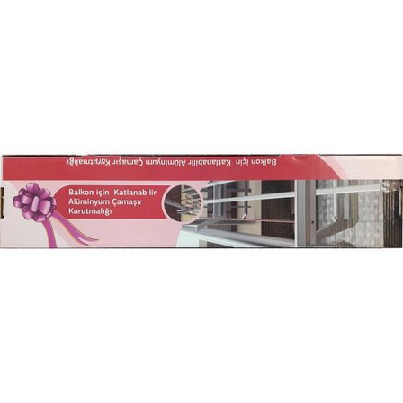 Katlanabilir Balkon Çamaşır Kurutma Askılığı