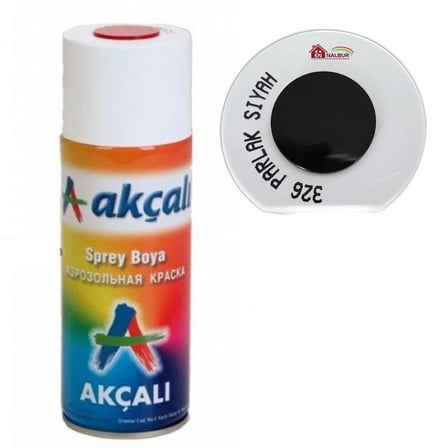 Sprey Boya 400 ml 326 Parlak Siyah
