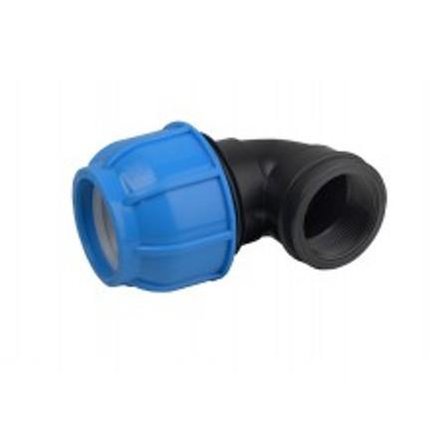 Mavi 40X1 1/4 Kaplin Dişi Dirsek