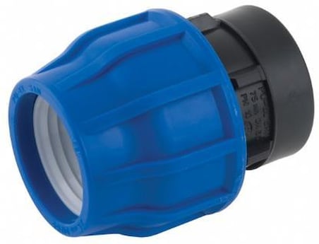 Mavi 25X1/2 Kaplin Dişi Adaptör