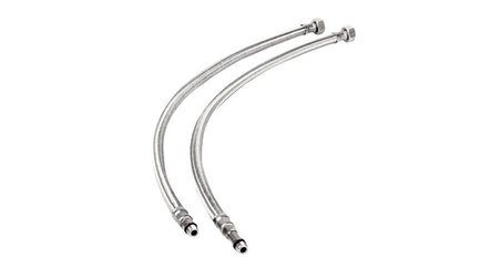 Batarya Flex Hortum 3/8-M10 50 cm Kısa Uç