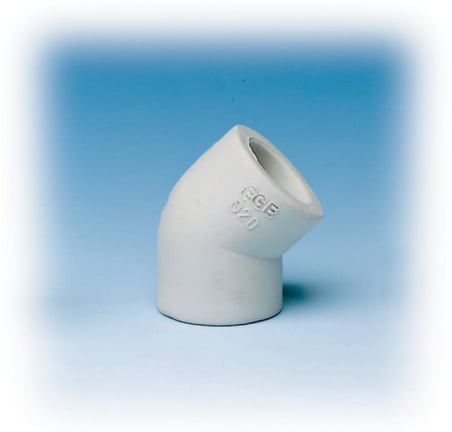 Ege Yıldız PPRC 32 mm Dirsek 45º Gri