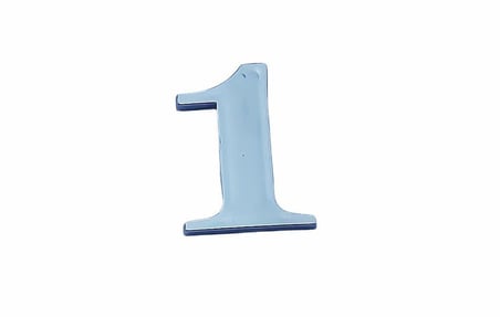 Villa Boy 1 Rakamı 8,5 cm Yapışkanlı