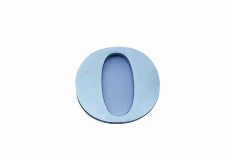 Villa Boy 0 Rakamı 8,5 cm Yapışkanlı