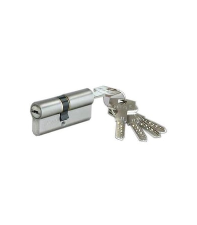 164 BNE 26x10x32 Emniyet Kartlı Bilyalı Silindir 68 mm Nikel