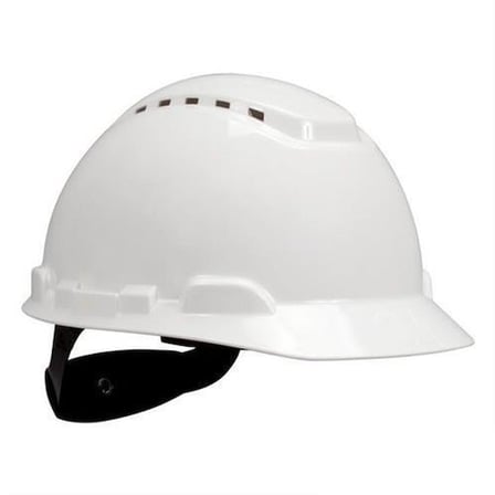 H700 Beyaz Baret Vidalı Havalandırmalı