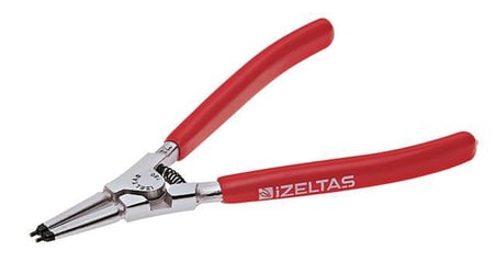 3301 Dış Segman Pensi 180 mm Yaylı Düz