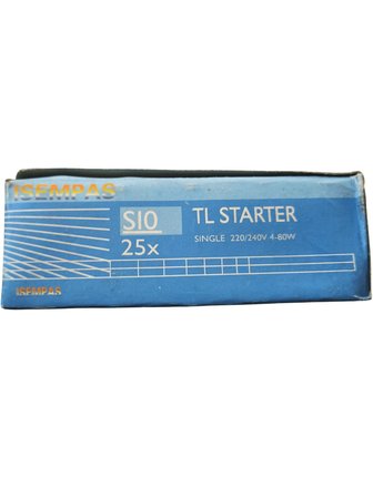 Floresan S10 Starter 220-240V 4-80 Watt 1 Paket (25 Adet)