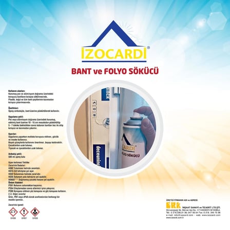 Etiket Folyo ve Bant Sökücü Sprey 500 ml