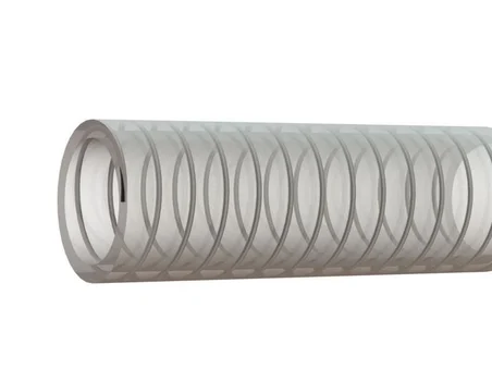 25 mm Şeffaf Çelik Telli Emiş Hortumu 5 Metre