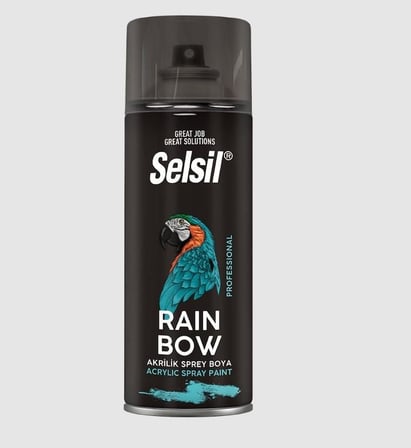 Rainbow Akrilik Sprey Boya 1028 Kavun Sarı