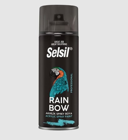 Rainbow Akrilik Sprey Boya 3000 Ateş Kırmızısı