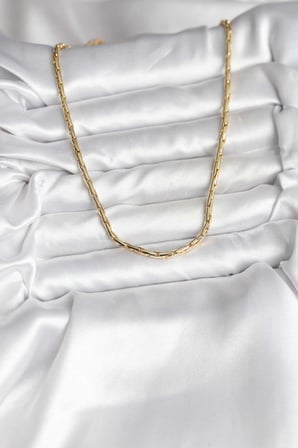 14K Gold Renk Kaplama Model CM Kadın Kolye 5886
