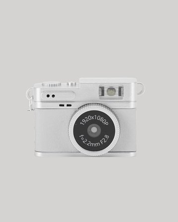 Mini Retro Dijital Kamera 1080P Full HD Dahili 128GB Hafızalı