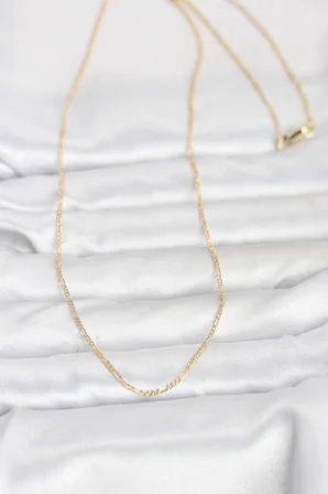 CM 14K Gold Renk 60 cm Zincirli Kadın Kolye 5886