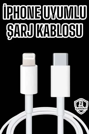 Iphone Tüm Modellerle Uyumlu Hızlı Şarj Kablosu İOS 30W