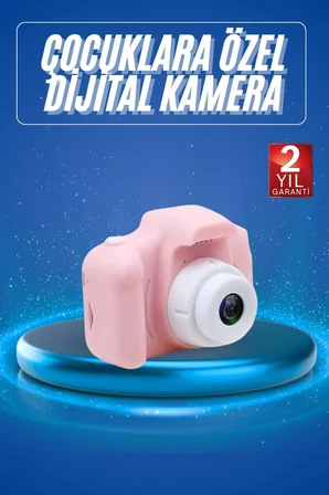 2.0 İnç Ekran Mini 1080P Hd Çocuk Kamera Dijital Fotoğraf Makinesi