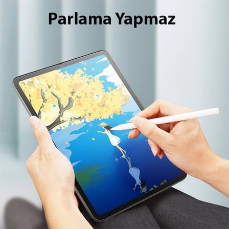 ALLY iPad Mini 6 (2021) ve Mini 7 (2024) Paper Like Film Darbe Emici Pet Ekran Koruy