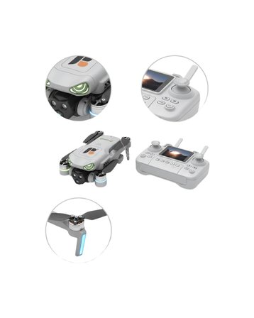 360° Takla ve Çift Kamera Özellikli Hobi Drone