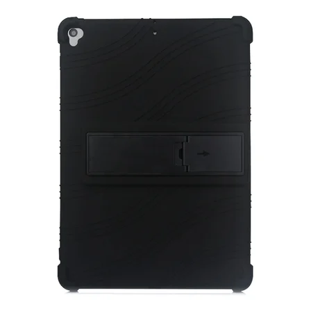 İPad 7 10.2 inch- İPad Air 3 10.5 inch Kılıf Standlı Darbe Emici Silikon Kılı
