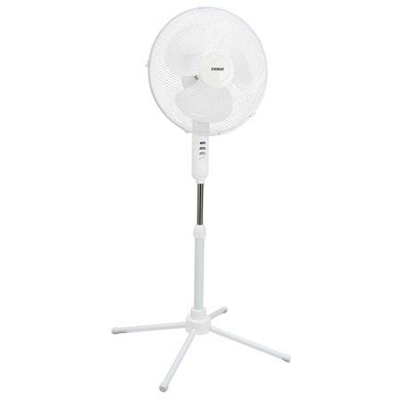 FAN10 BEYAZ EcoWind 3 Kademeli Hız 40cm 3 Kanat Pervane ve Çerçeve 45W Otomatik S