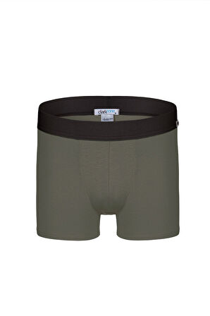 Erkek Antibakteriyel Bambu Boxer 2010 Yeşil