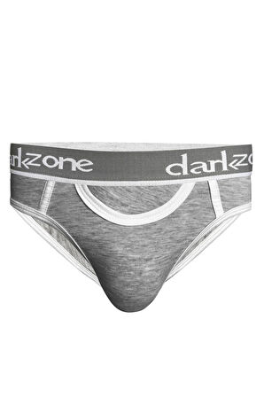 Önü Açık Gri Erkek Slip 6253