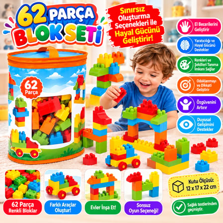 VINTESSY 01253 Multi Bloklar 62 Parça BZS01