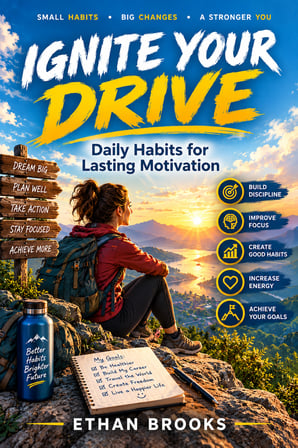 VINTESSY Ignite Your Drive: Daily Habits for Lasting Motivation BZS01