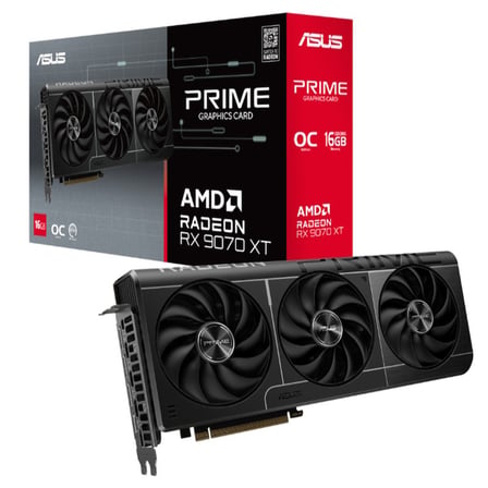 ASUS GEFORCE PRIME-RX9070XT-O16G 16GB GDDR6 256BIT 1XHDMI 3XDP EKRAN KARTI BZS01
