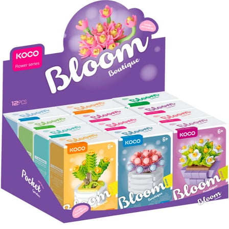 VINTESSY Saksı Çiçekleri Sukulent Serisi 3D Puzzle BZS01