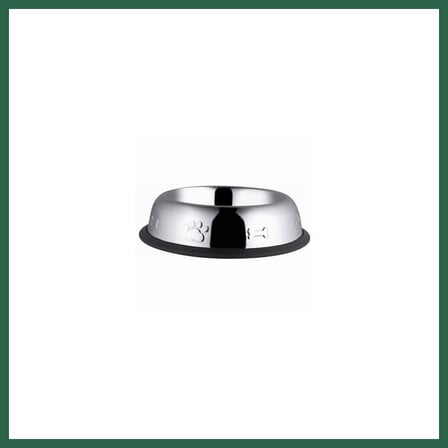 Eurodog Desenli Oval Metal Kedi ve Küçük Irk Köpek Mama Su Kabı 8 Oz 12 Cm BZS01