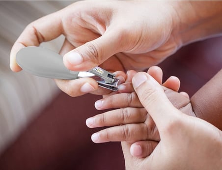 VINTESSY Kolay Kavrama Bebek Tırnak Makası 576 Gri BZS01