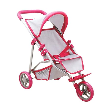 VINTESSY NessiWorld 3 Tekerlekli Pembe Gri Puset BZS01