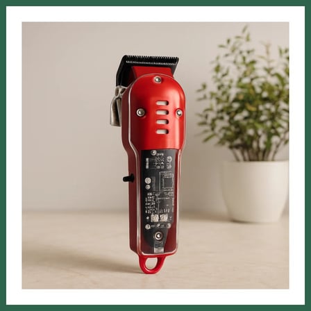 VINTESSY USB Şarjlı Saç & Sakal Kesme Makinesi - Şeffaf Gövde BZS01