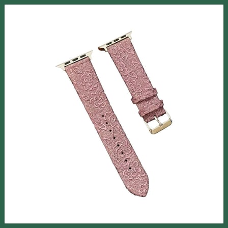 VINTESSY Watch 42mm Uyumlu Creeper Desenli Kordon - Rose Gold BZS01