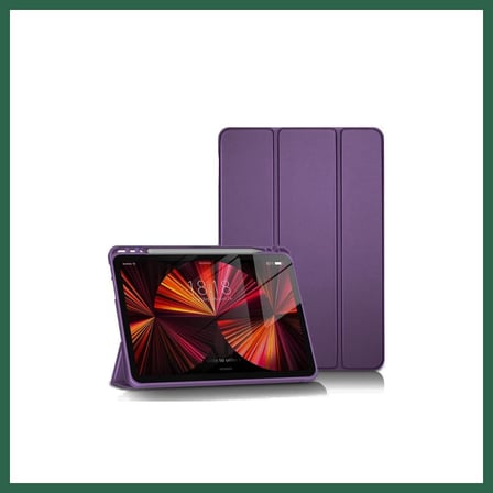 VINTESSY iPad Pro 11 (2024) Kılıf Tablet Smart Kılıf - Mor BZS01