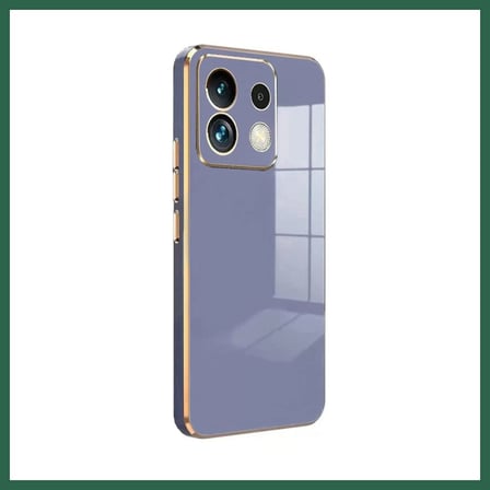 VINTESSY Poco M6 Pro 4G Uyumlu Kılıf Volet Silikon - Mavi BZS01
