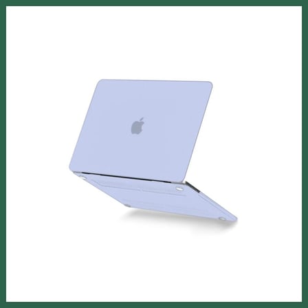 VINTESSY Macbook Pro 13 2020 Macbook Buzlu Kapak - Lila BZS01