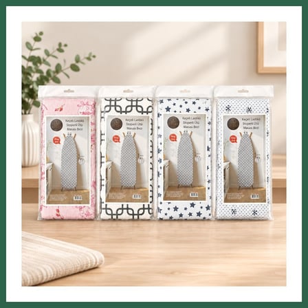 VINTESSY 55x140 Lastikli Keçeli Ütü Bezi 400 gr BZS01