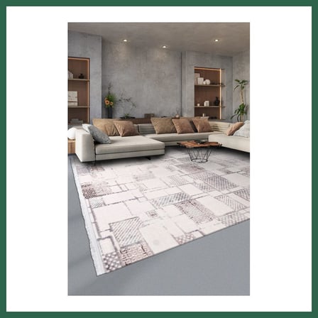 VINTESSY YoudayHomeCollection EYNA Model Oturma Odası Halısı · EBAT: 120X120 BZS01