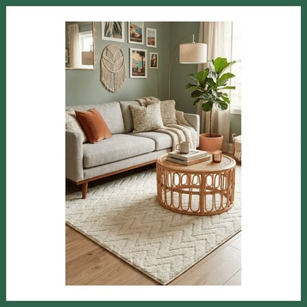 VINTESSY YoudayHomeCollection MODA Model Oturma Odası Halısı · EBAT: 100X100 BZS01
